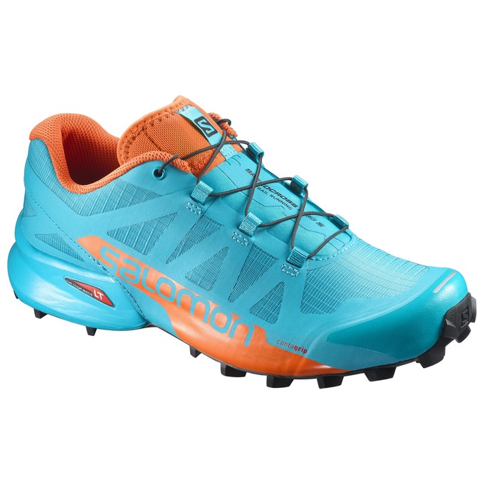 Salomon SPEEDCROSS PRO 2 W Zapatillas Trail Running Mujer - Turquesa Claro - Colombia (36527-VAKE)